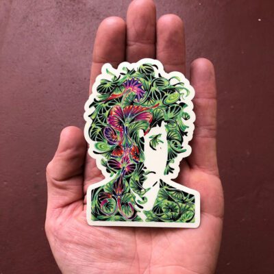 Die Cut Vinyl Stickers - Bob Dylan