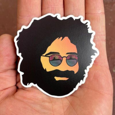 Die Cut Vinyl Stickers - Jerry Garcia Cats Eyes